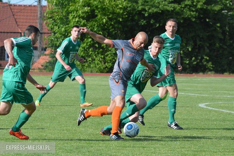 Sobotni mecz na stadionie miejskim w Środzie Śląskiej