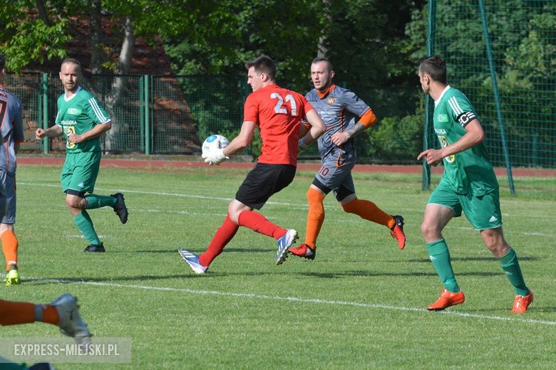 Sobotni mecz na stadionie miejskim w Środzie Śląskiej