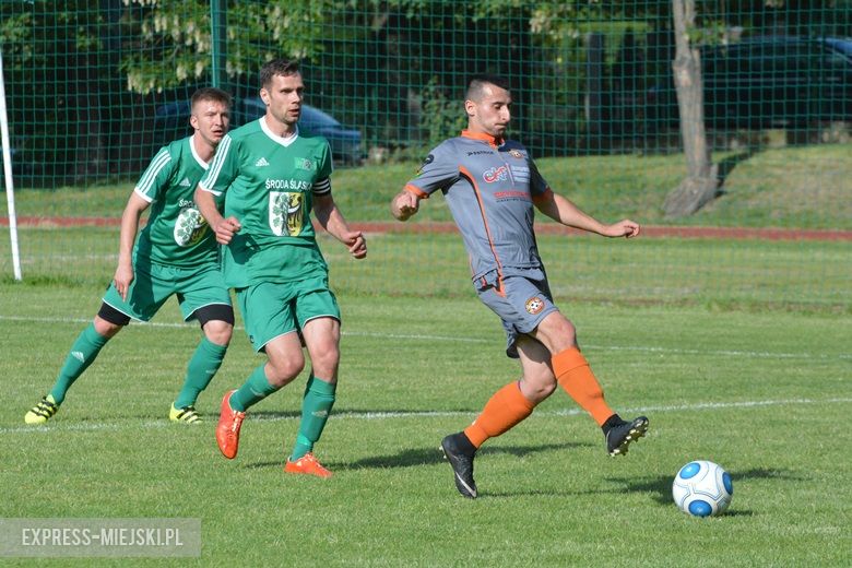 Sobotni mecz na stadionie miejskim w Środzie Śląskiej