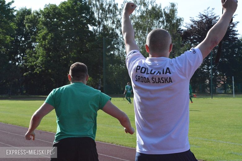 Sobotni mecz na stadionie miejskim w Środzie Śląskiej