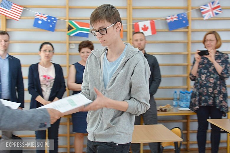 IX Powiatowy Konkurs Języka Angielskiego w średzkim gimnazjum