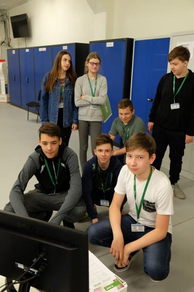 Wizyta uczniów w firmie BASF