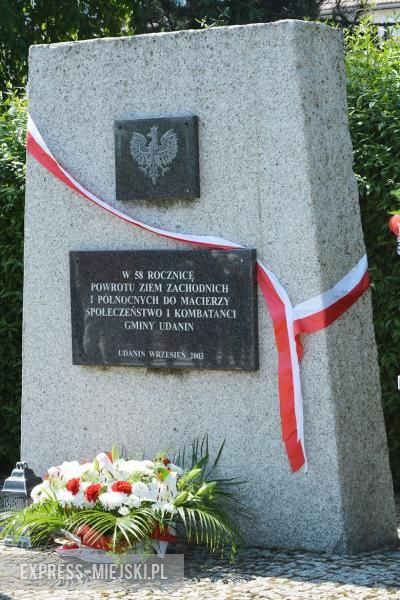 Obchody 100-nej rocznicy odzyskania przez Polskę niepodległości w Udaninie