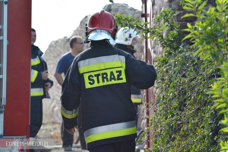Pożar auta osobowego w Rakoszycach