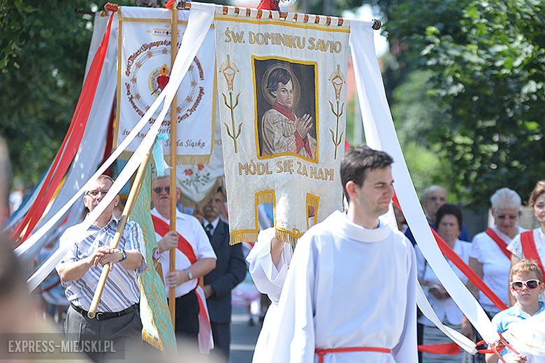 Procesja Bożego Ciała w Środzie Śląskiej