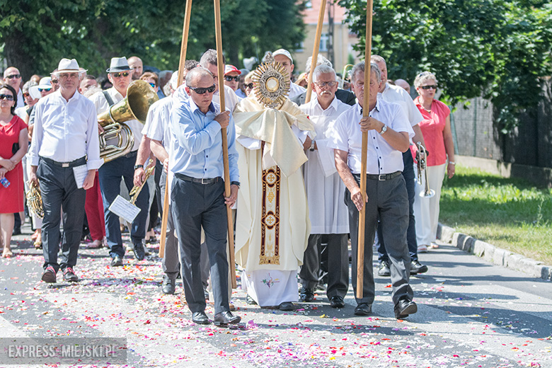 Procesja Bożego Ciała w Środzie Śląskiej