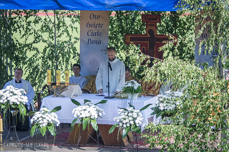 Procesja Bożego Ciała w Środzie Śląskiej