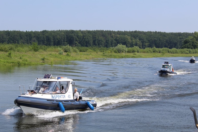 Uroczystości uruchomienia stopnia wodnego Malczyce