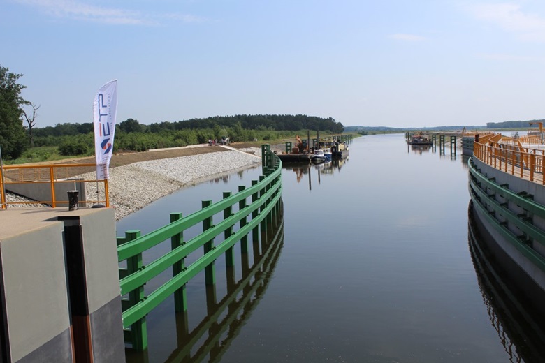 Uroczystości uruchomienia stopnia wodnego Malczyce