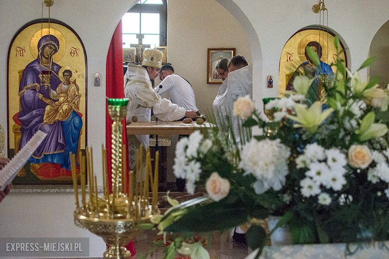 Poświęcenie cerkwi w Samborzu