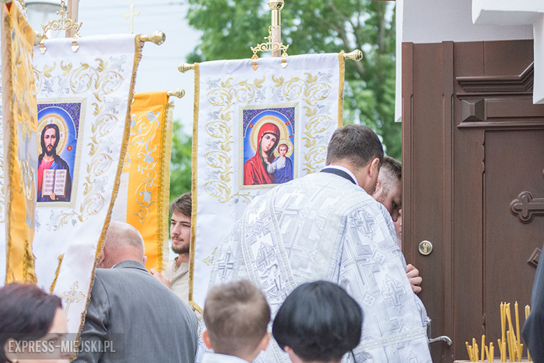 Poświęcenie cerkwi w Samborzu