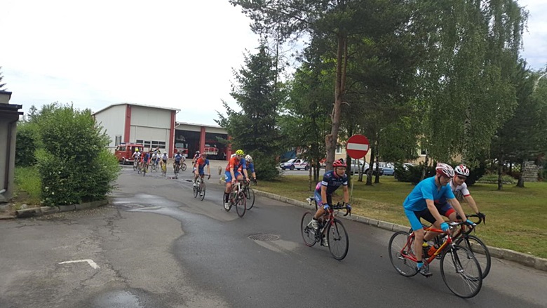 Średzcy strażacy wzięli udział w rajdzie rowerowym