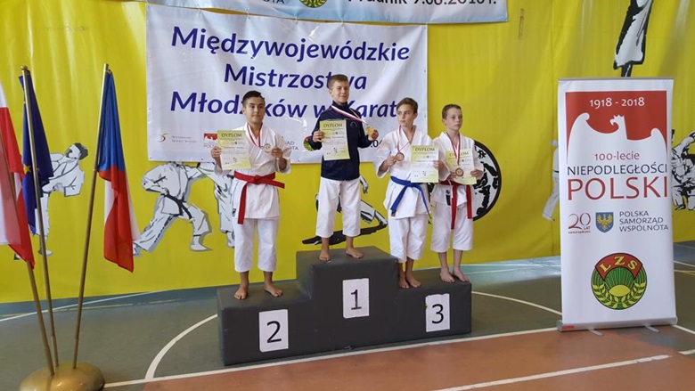 Młodzi karatecy z kolejnymi sukcesami