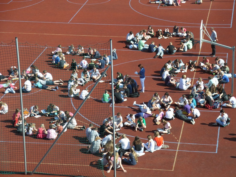 Akcja czytania w malczyckiej szkole