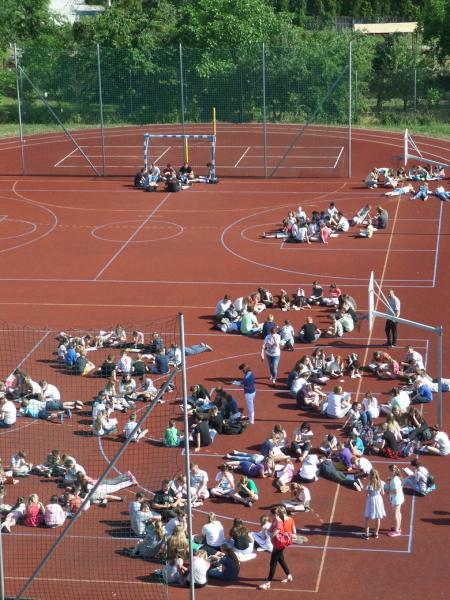 Akcja czytania w malczyckiej szkole