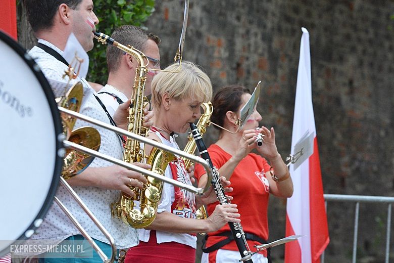 Strefa kibica w Środzie Śląskiej