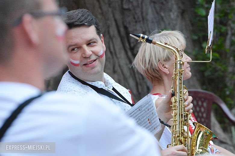 Strefa kibica w Środzie Śląskiej