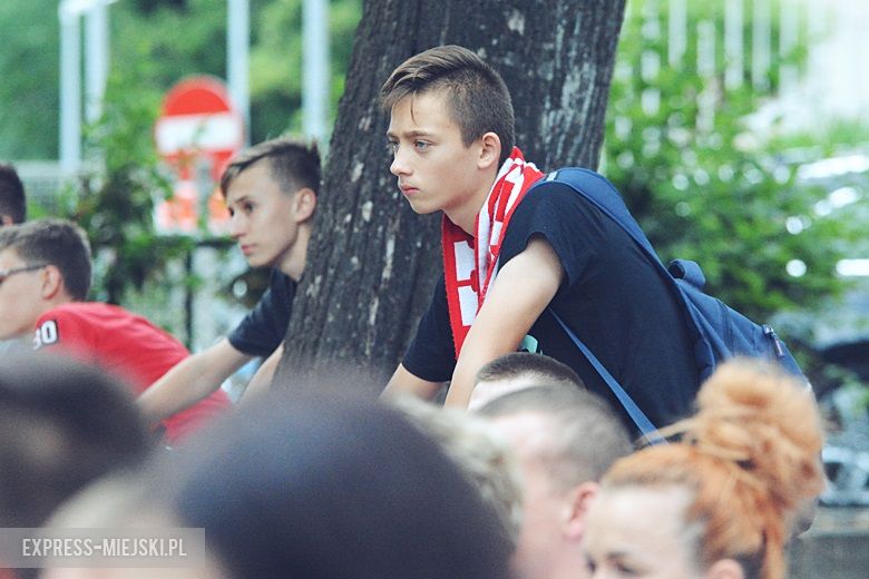 Strefa kibica w Środzie Śląskiej