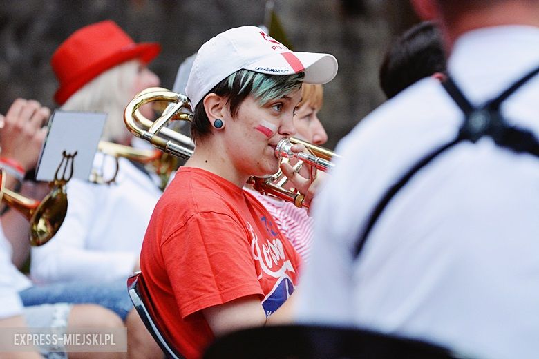 Strefa kibica w Środzie Śląskiej