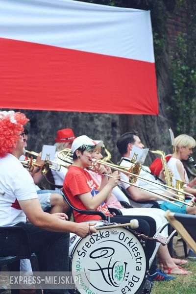 Strefa kibica w Środzie Śląskiej