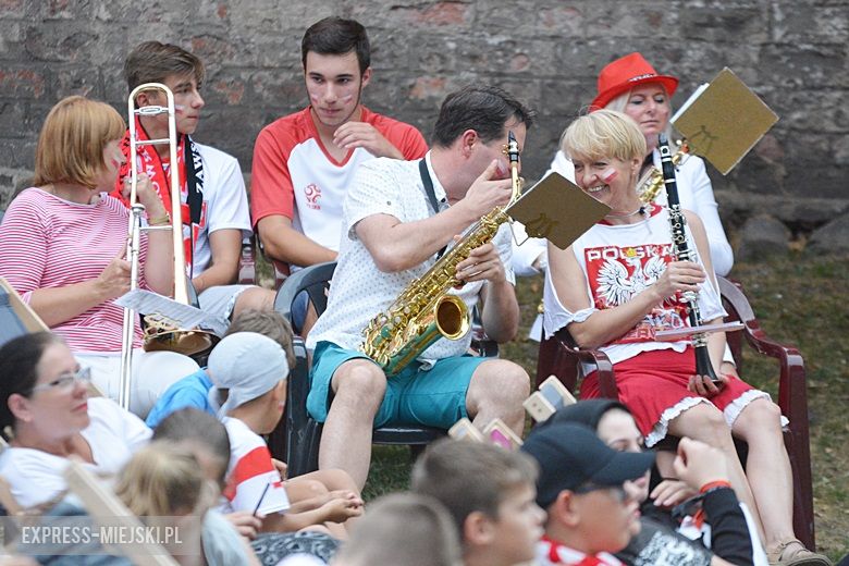 Strefa kibica w Środzie Śląskiej