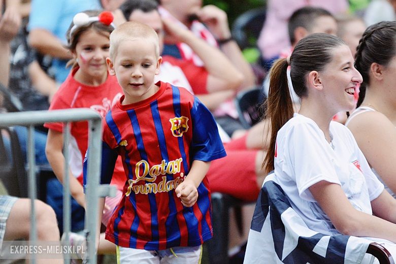 Strefa kibica w Środzie Śląskiej