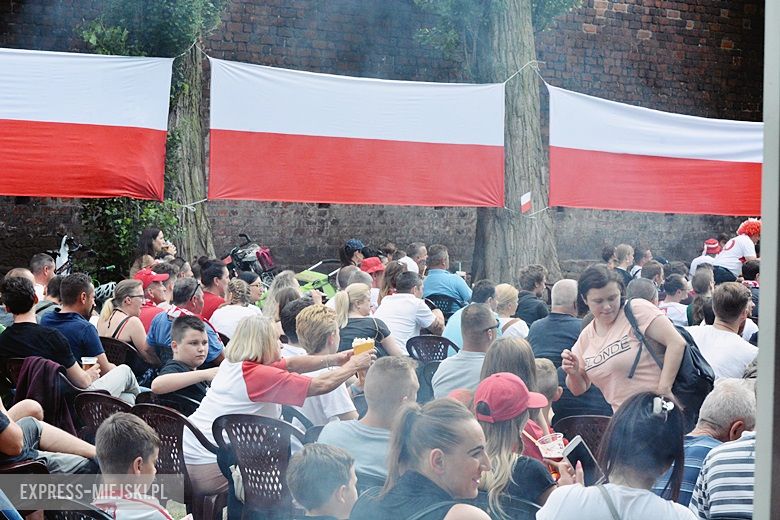 Strefa kibica w Środzie Śląskiej