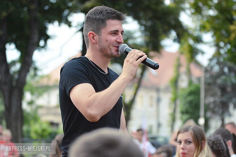 Strefa kibica w Środzie Śląskiej