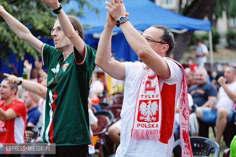 Strefa kibica w Środzie Śląskiej