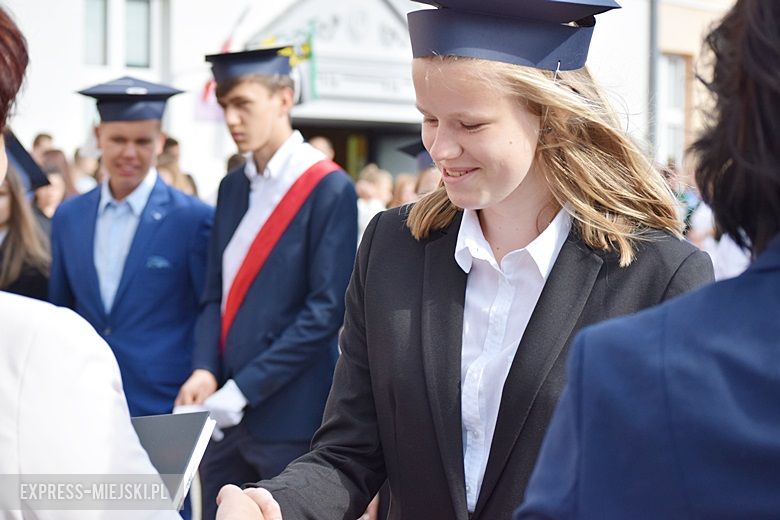 Zakończenie roku szkolnego w średzkim gimnazjum