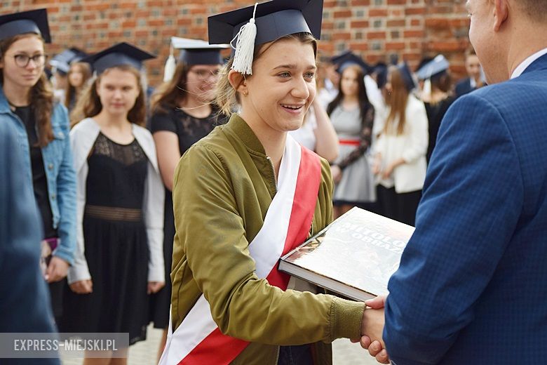 Zakończenie roku szkolnego w średzkim gimnazjum