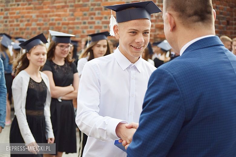 Zakończenie roku szkolnego w średzkim gimnazjum