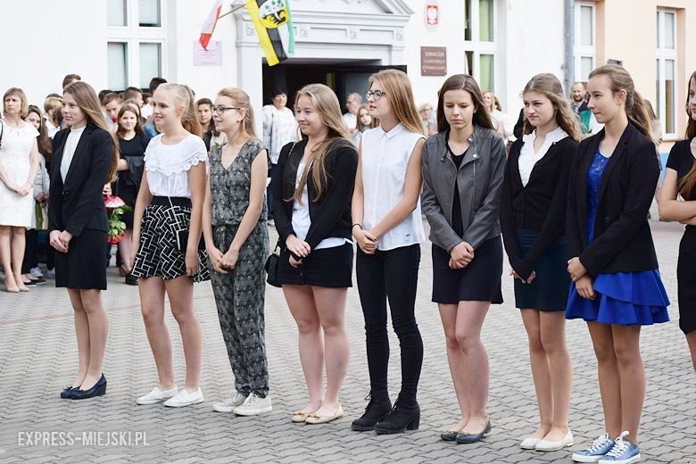Zakończenie roku szkolnego w średzkim gimnazjum