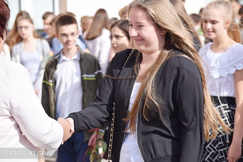 Zakończenie roku szkolnego w średzkim gimnazjum