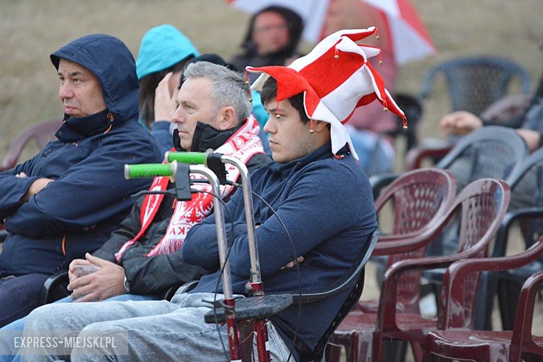 Strefa kibica w Środzie Śląskiej. Mecz Polska-Kolumbia