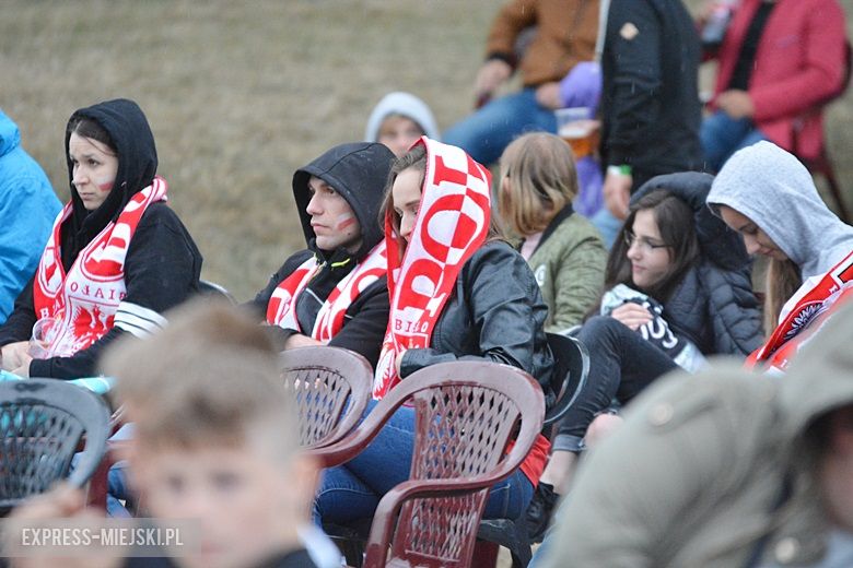Strefa kibica w Środzie Śląskiej. Mecz Polska-Kolumbia