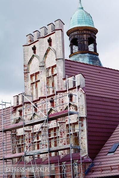Rewitalizacja południowej fasady ratusza w Środzie Śląskiej