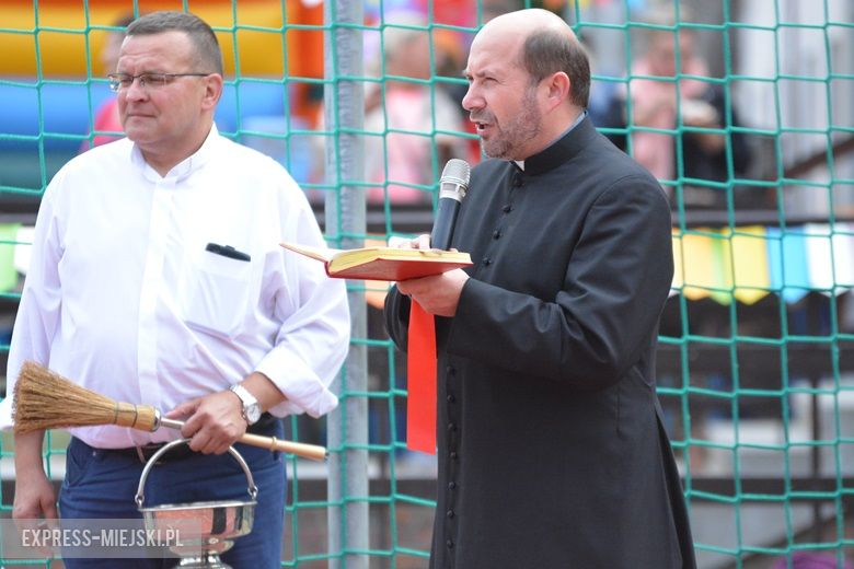 Oficjalne otwarcie nowego boiska w Oratorium św. Jana Bosko w Środzie Śląskiej