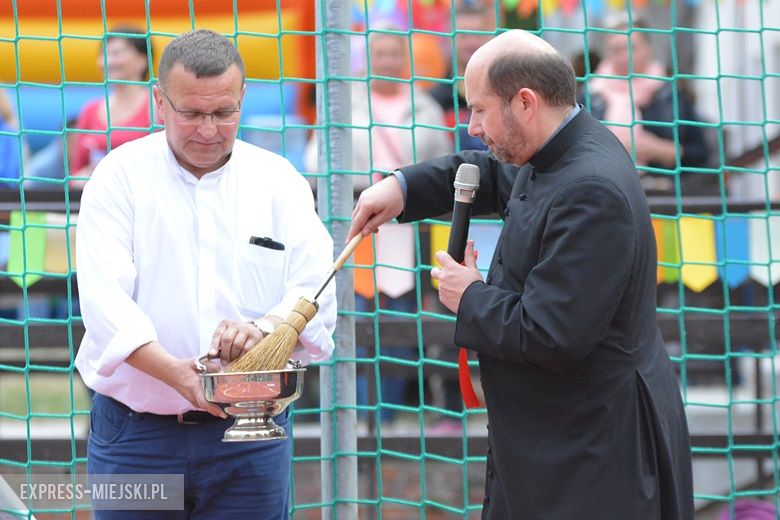 Oficjalne otwarcie nowego boiska w Oratorium św. Jana Bosko w Środzie Śląskiej