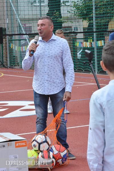 Oficjalne otwarcie nowego boiska w Oratorium św. Jana Bosko w Środzie Śląskiej