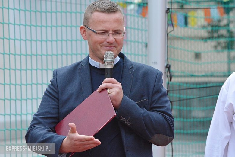 Oficjalne otwarcie nowego boiska w Oratorium św. Jana Bosko w Środzie Śląskiej