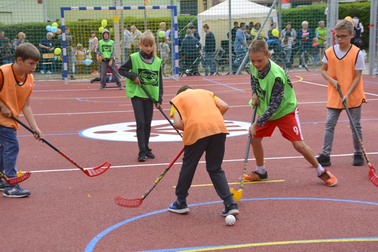 Oficjalne otwarcie nowego boiska w Oratorium św. Jana Bosko w Środzie Śląskiej
