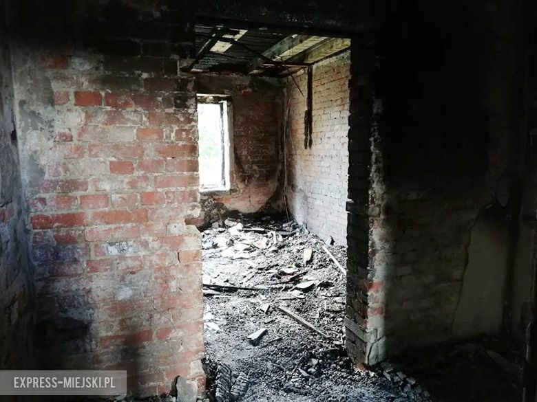 Pożar w budynku mieszkalnym w Malczycach