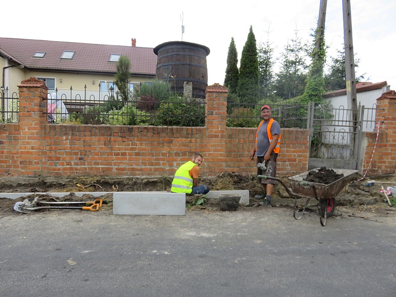 Prace budowlane w Malczycach