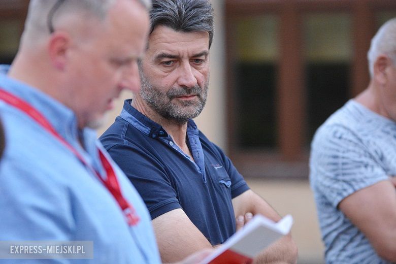 Demonstracja pod sądem w Środzie Śląskiej