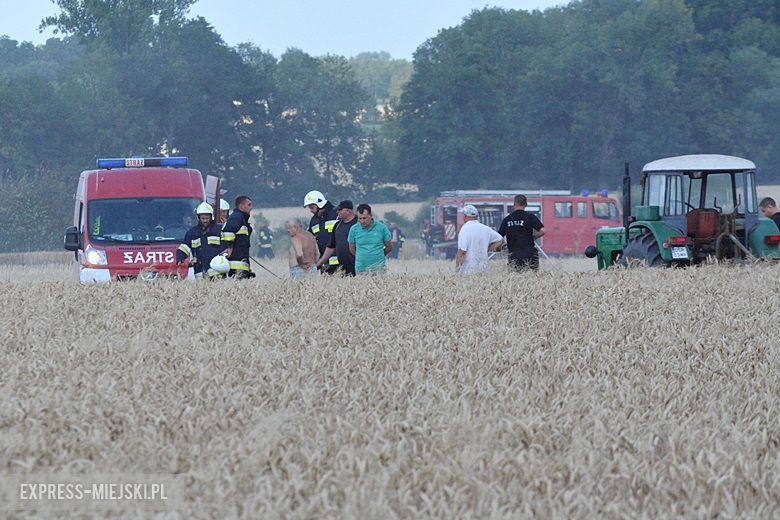 Akcja ratunkowa straży pożarnej