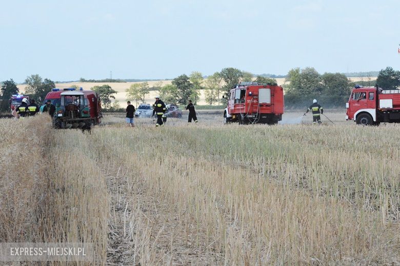 Akcja ratunkowa straży pożarnej