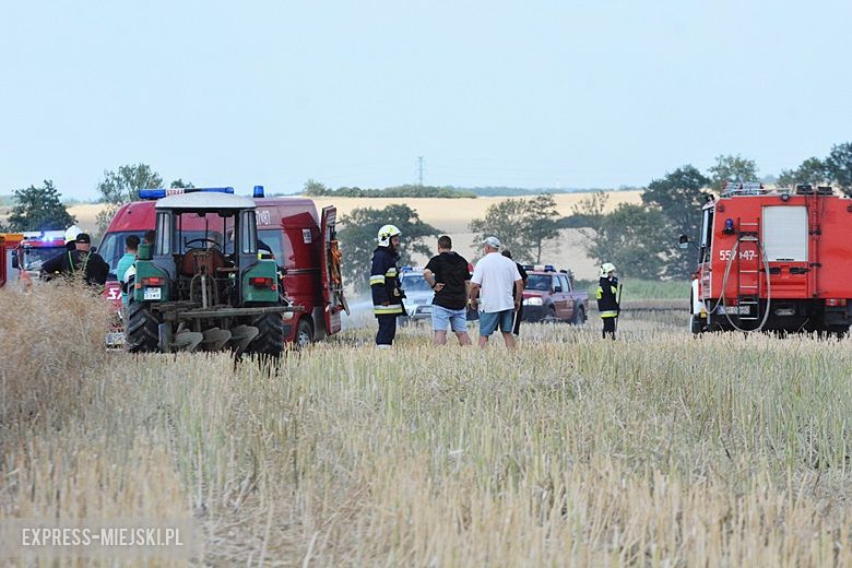 Akcja ratunkowa straży pożarnej