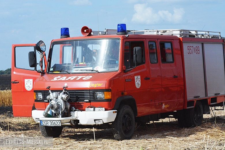 Akcja ratunkowa straży pożarnej