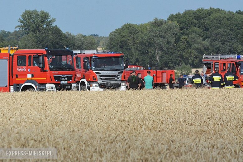 Akcja ratunkowa straży pożarnej